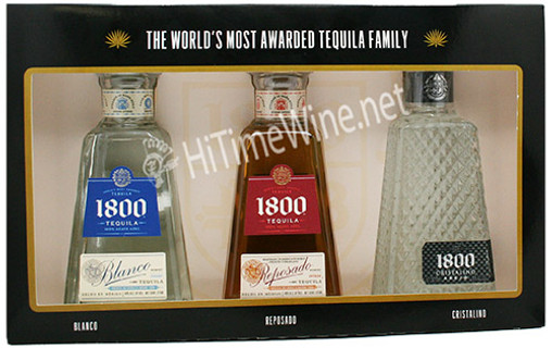 Picture of 1800 TEQUILA 3 PACK GIFT SET 375ml