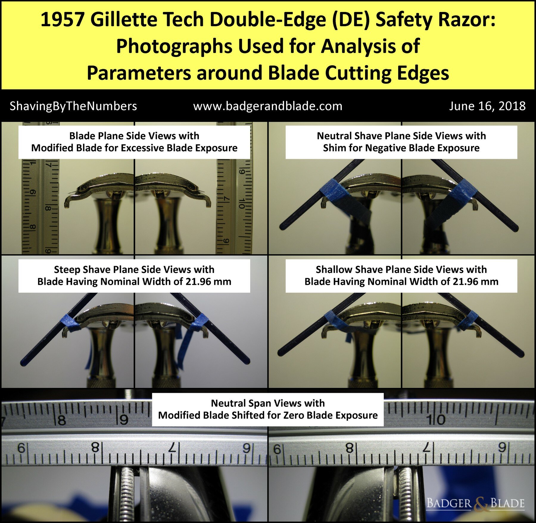 1957 Gillette Tech - Photos Used for Analysis