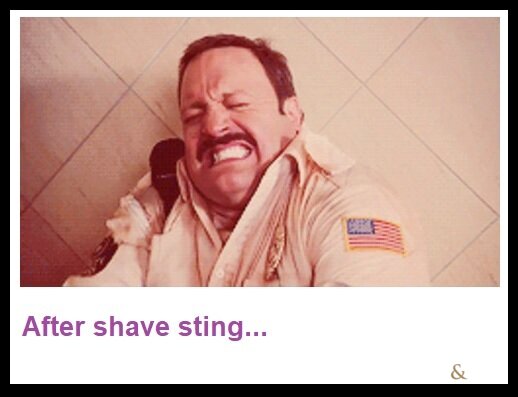 After Shave Sting...