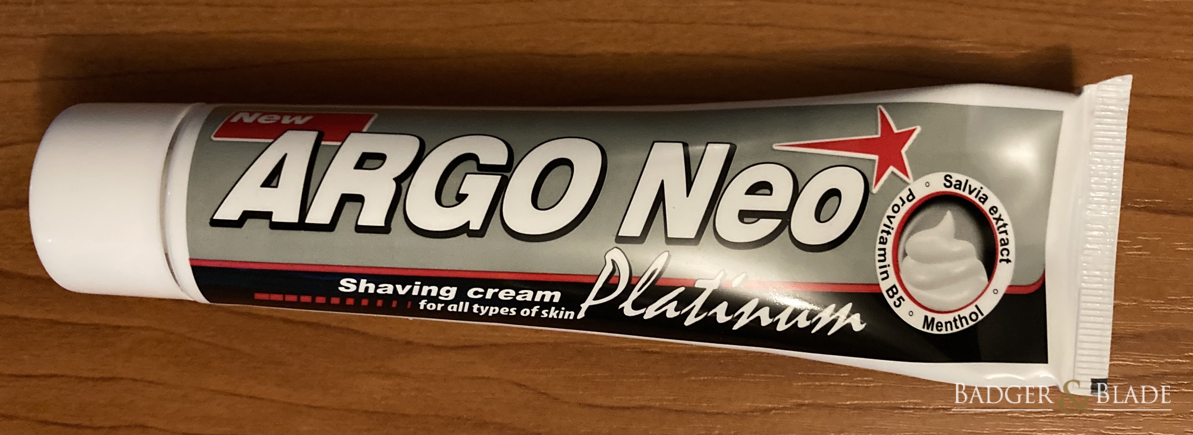 Argo Neo Platinum shaving cream
