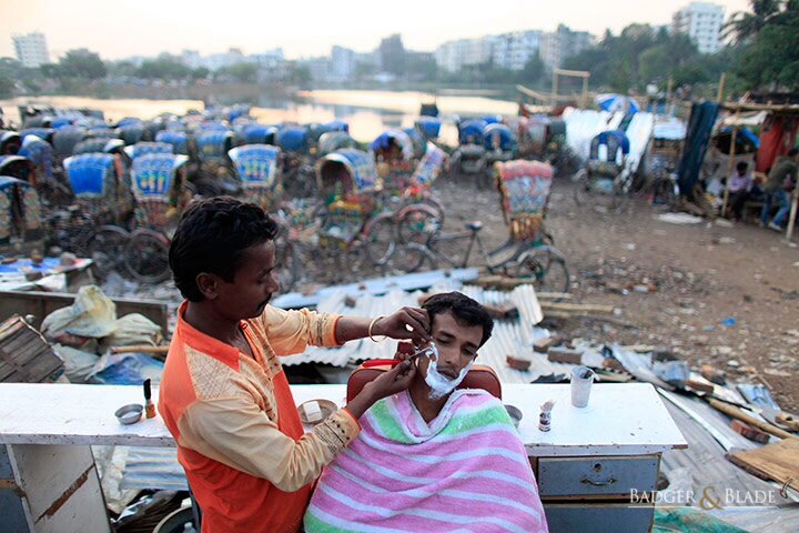 Barber in India