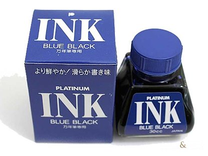 Blue-Black ink