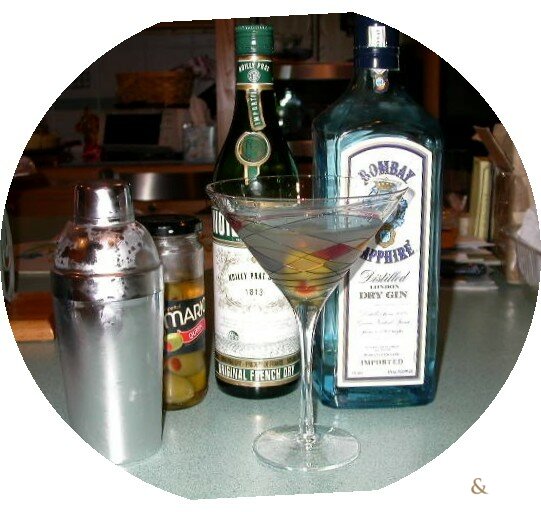 Bombay Sapphire Martini