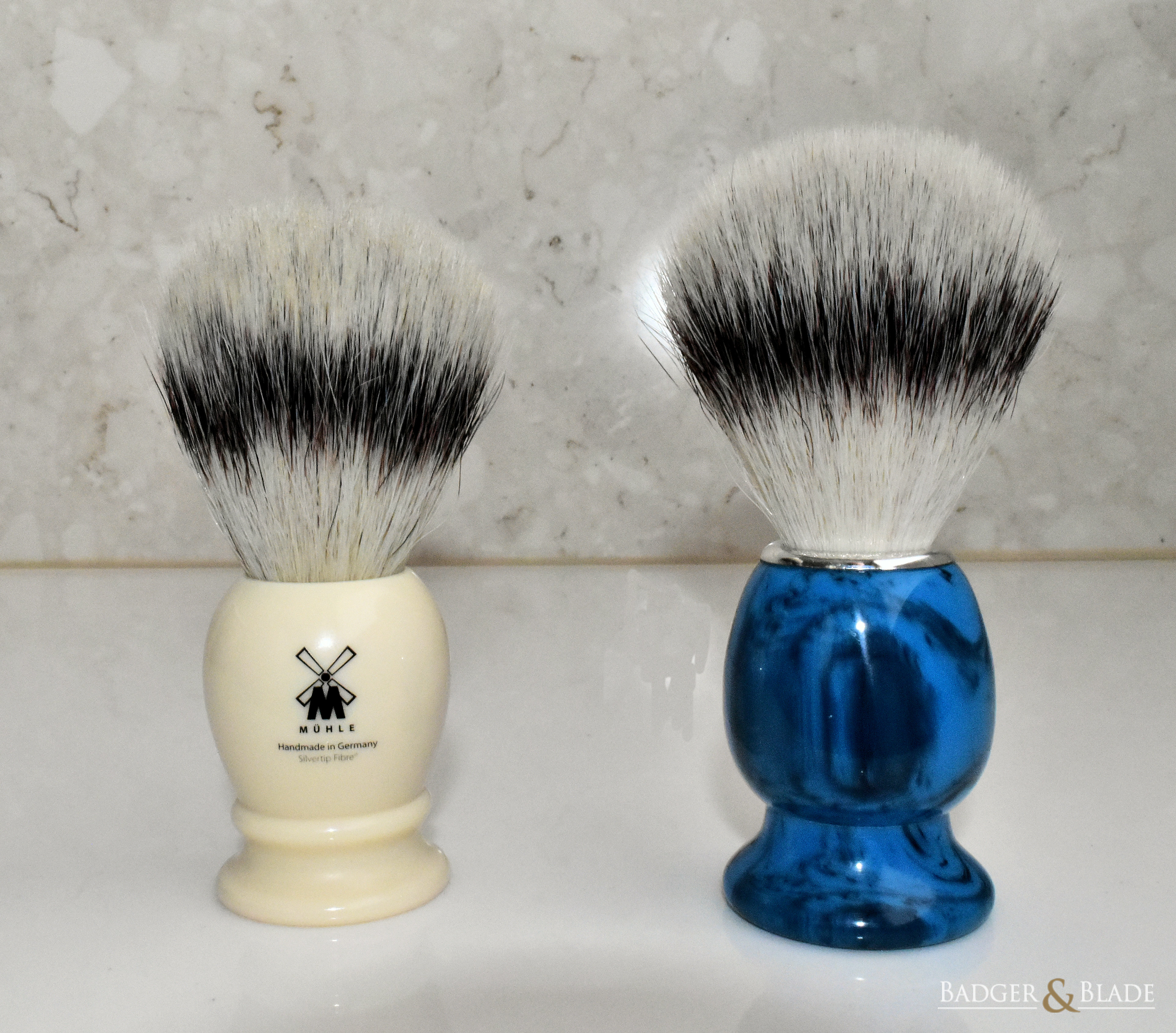 Brushes with Muhle Silvertip Fibre Knots