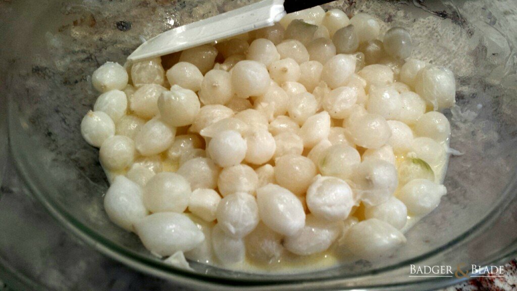 creamed onions