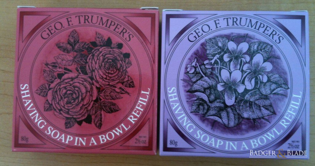 Double Prize-Trumpers Violet and Rose soaps