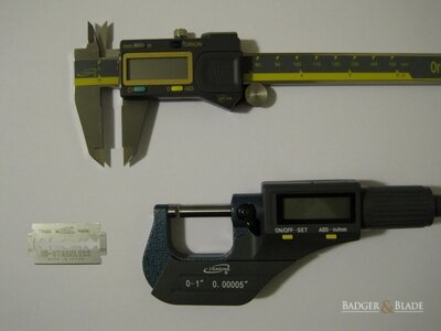 Drying Caliper and Micrometer