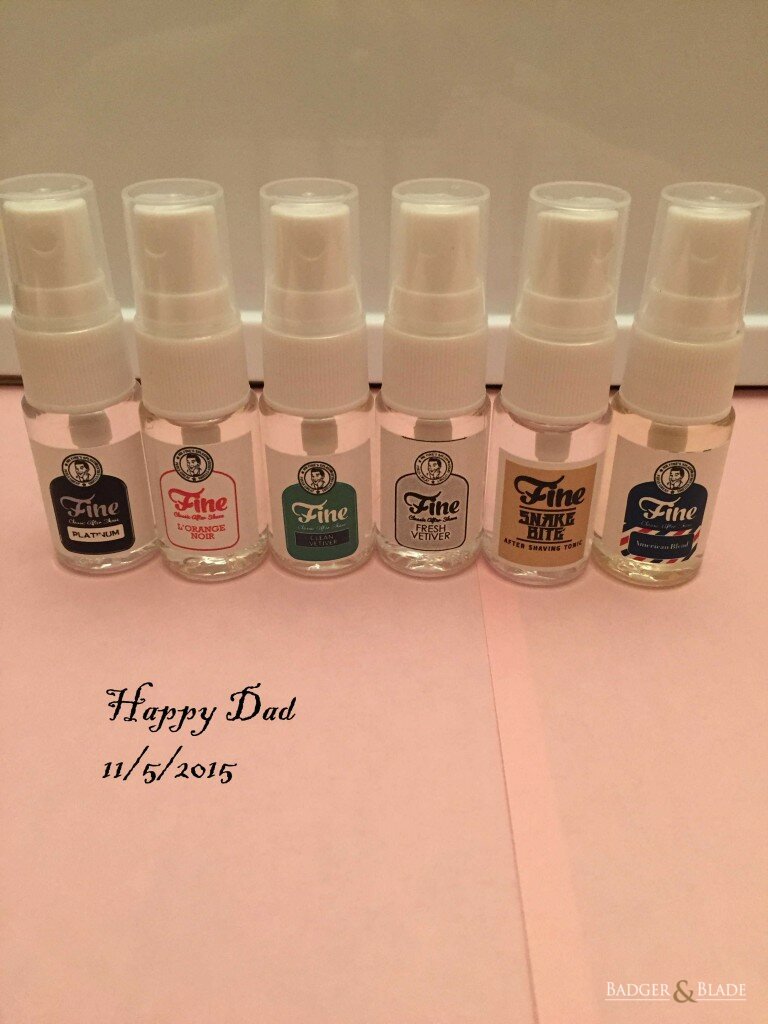 Fine Aftershave Samples