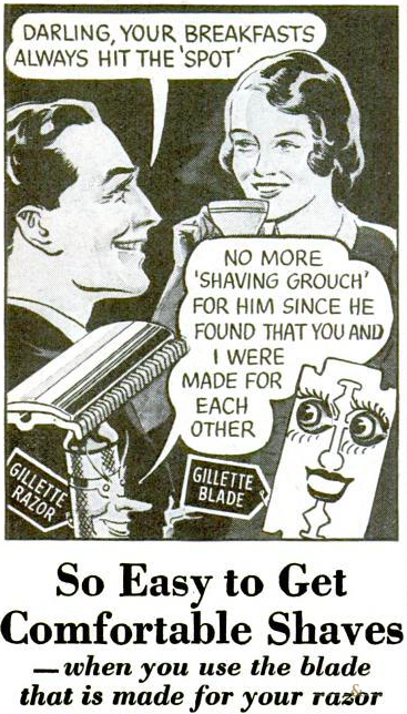 Gillette Ad &quot;Shaving Grouch&quot;