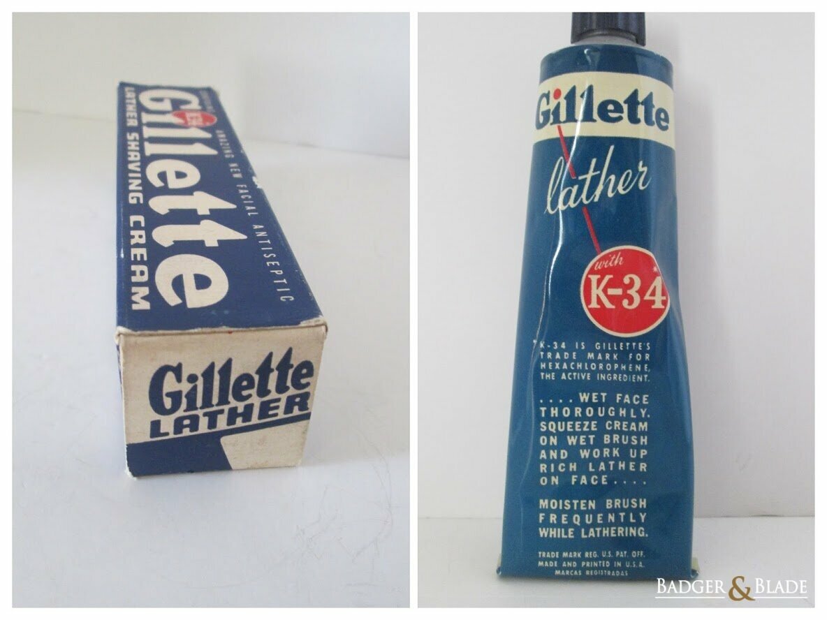 Gillette Lather Shave Cream