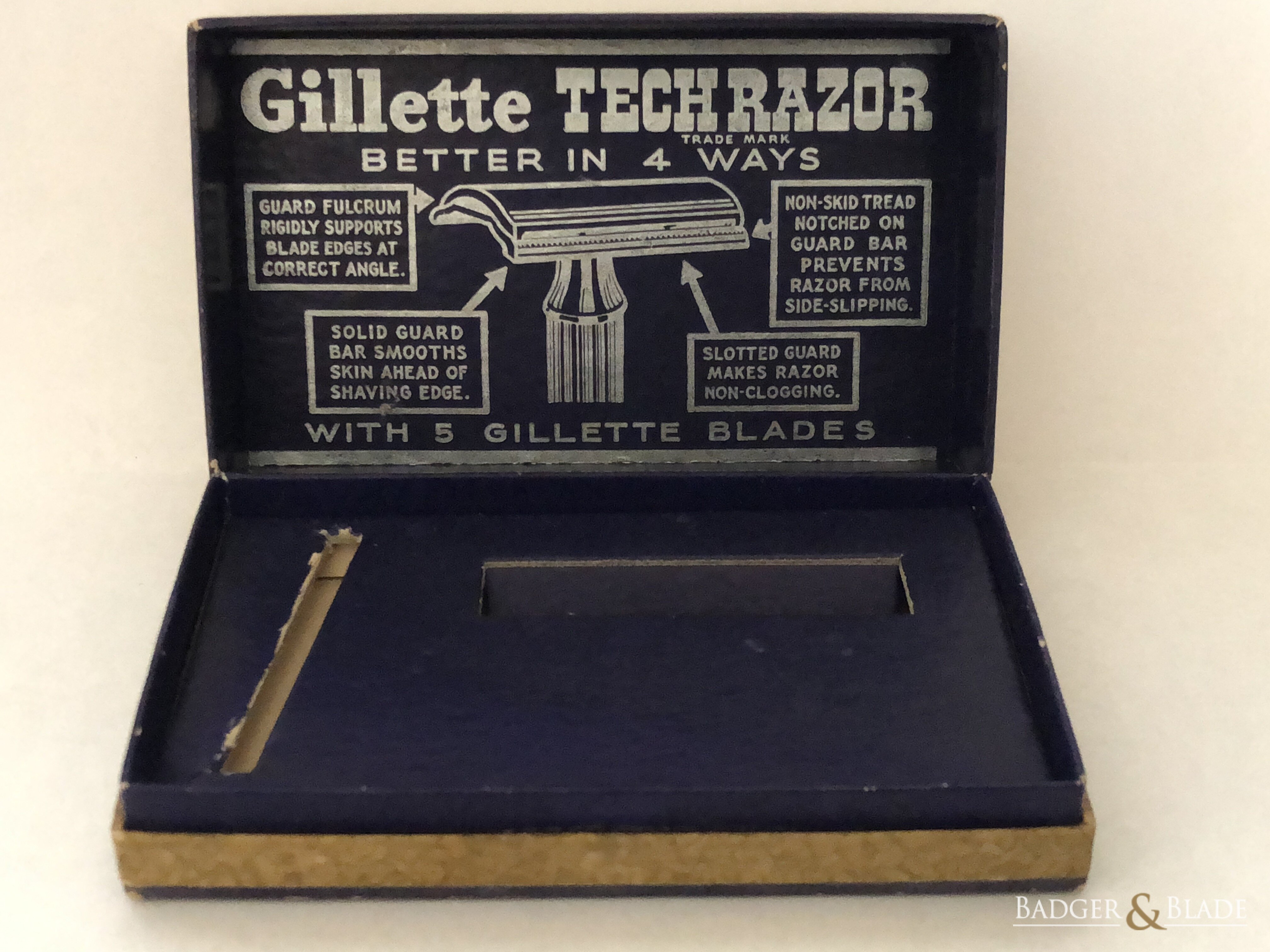 Gillette Tech Box (open)