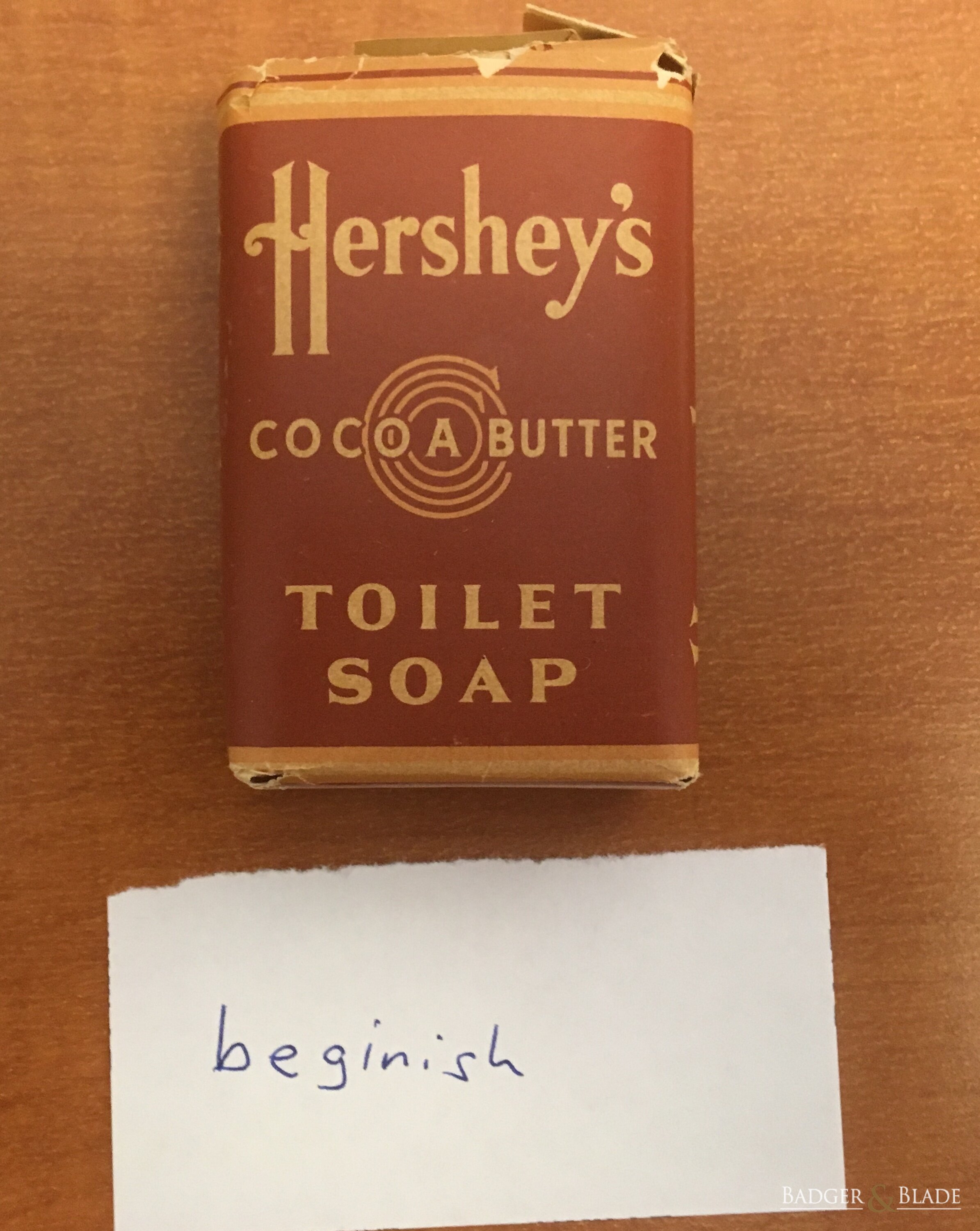 Hershey's Bar Soap