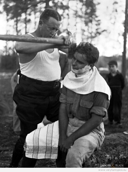 How Real Men Shave