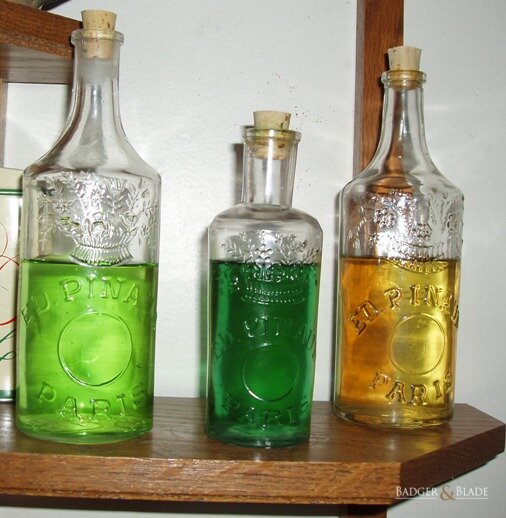 My Vinatge Pinaud Glass Decanters