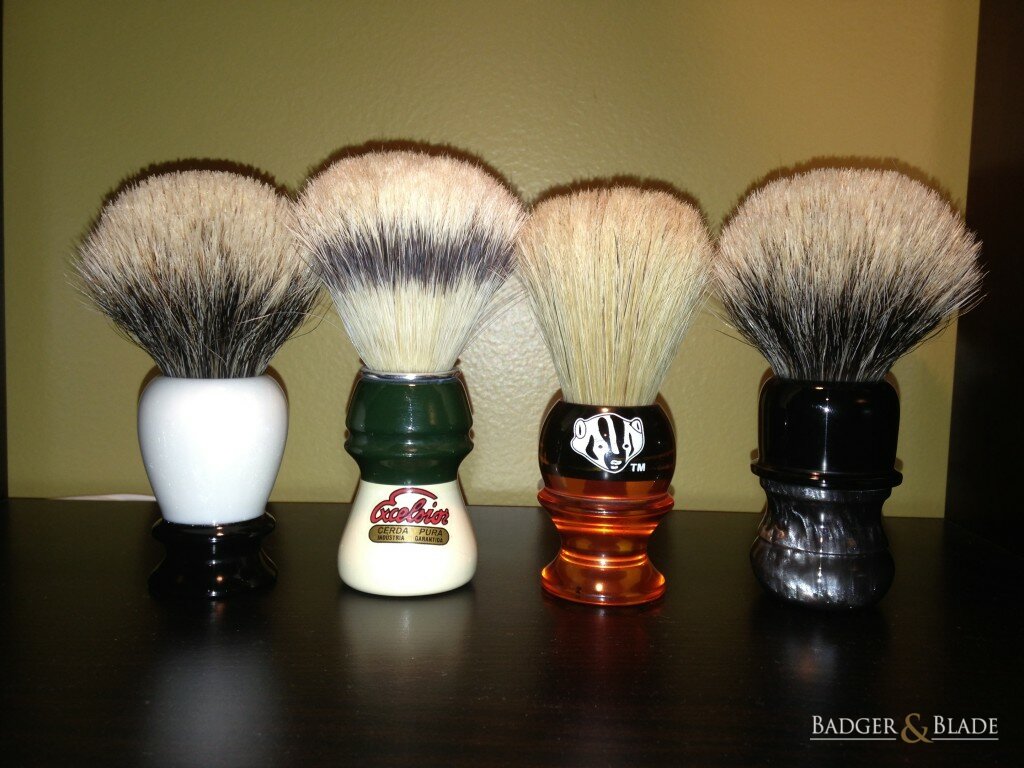 New brushes from WolfWhiskere