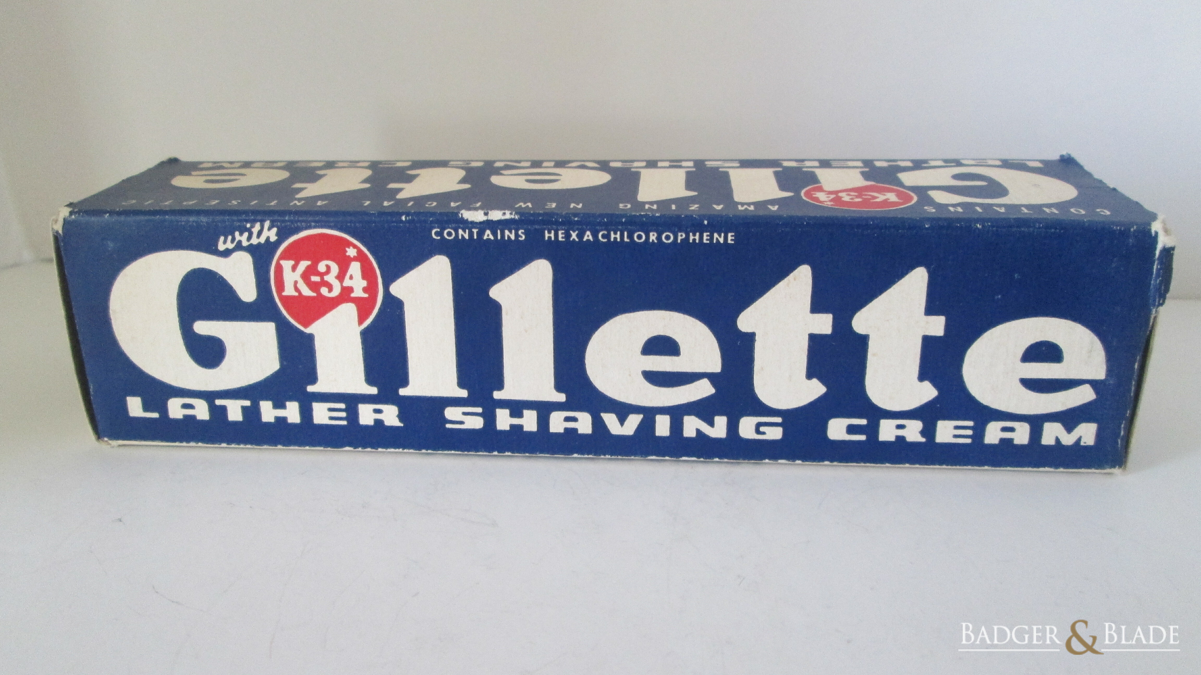 NOS Gillette Lather Shave Cream