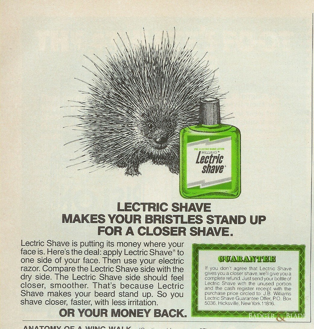 Old Shave Ads