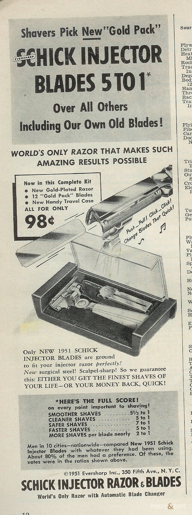 Old Shave Ads