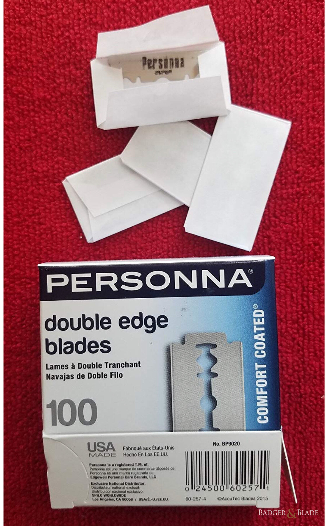 Personna Blades 100 Dispenser Pack