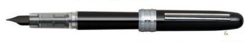 platinum plaisir black fountain pen5