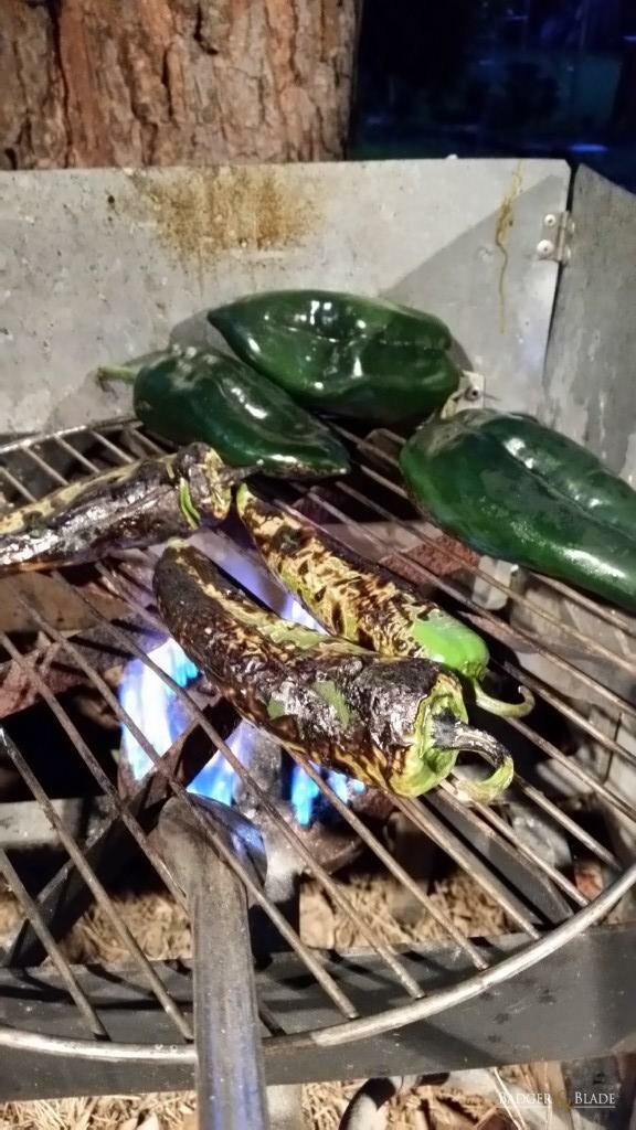 roasting chili