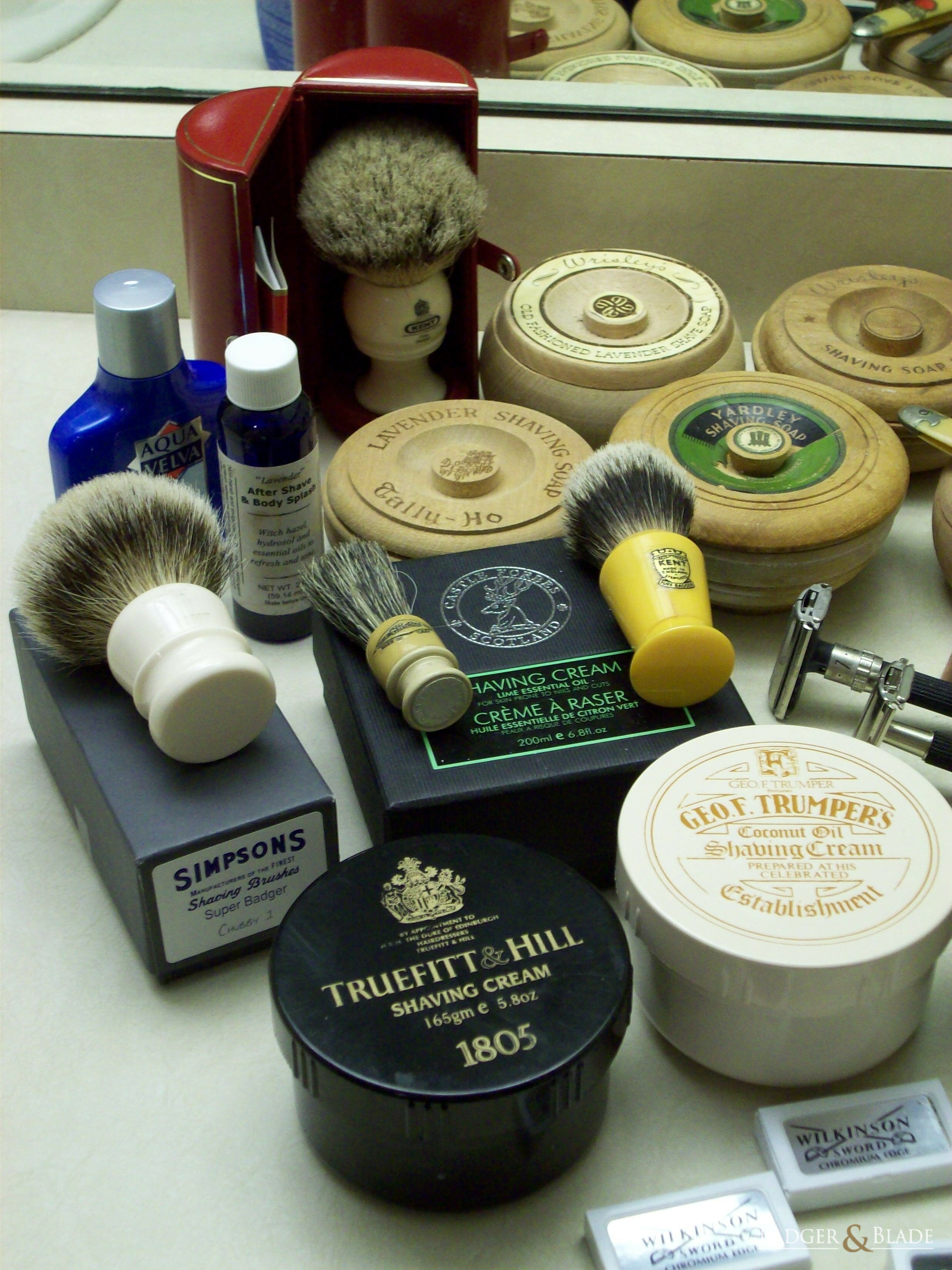 Shaving Stuff I don't use much