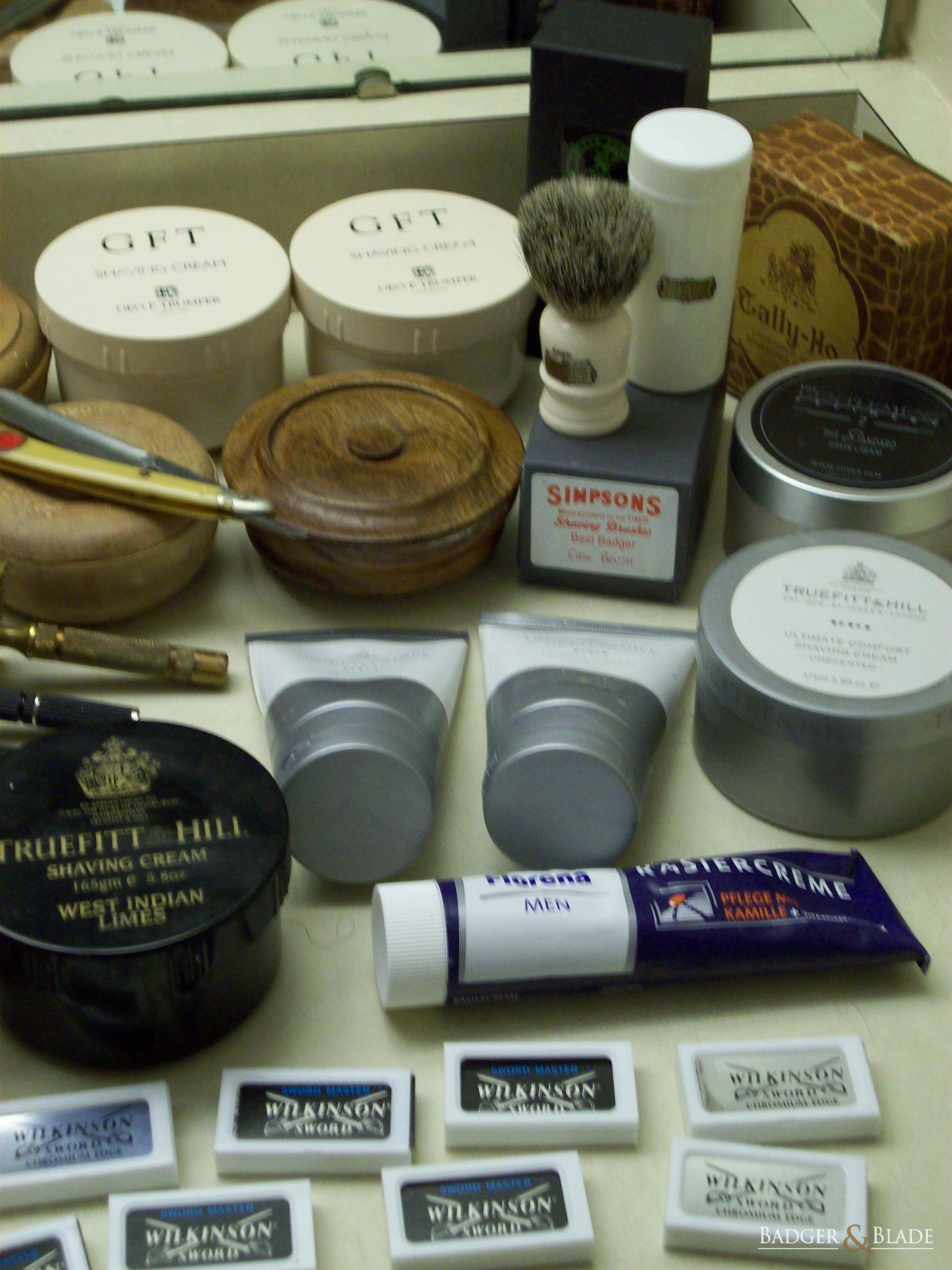 Shaving Stuff I don't use much