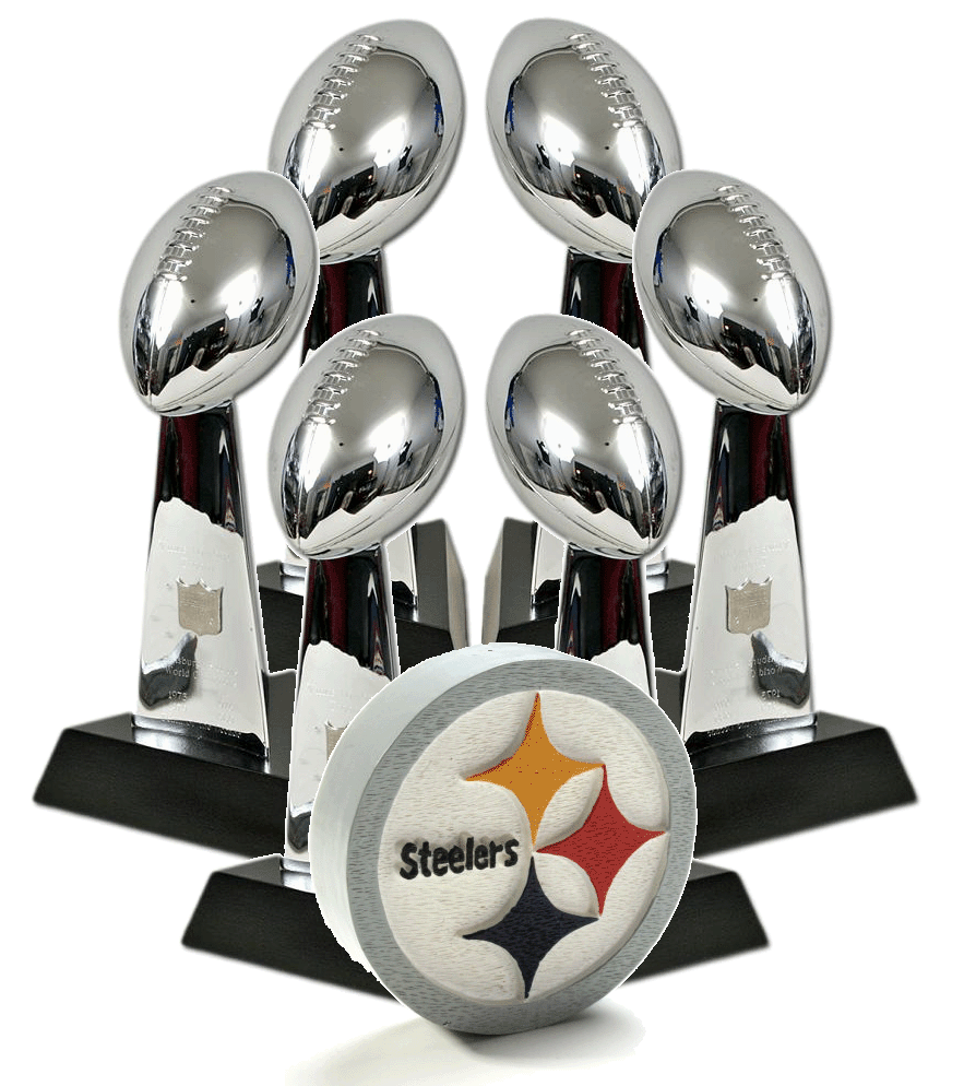Steelers SB Trophies