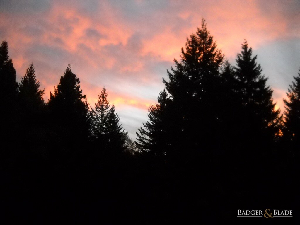 Sweet Home Oregon Sunrise