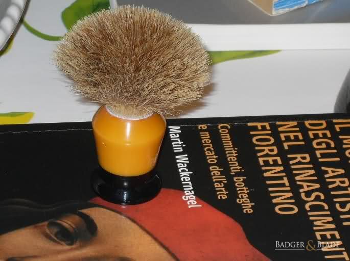 Vintage Badger Shaving Brush (Italy) Bakelite Handle