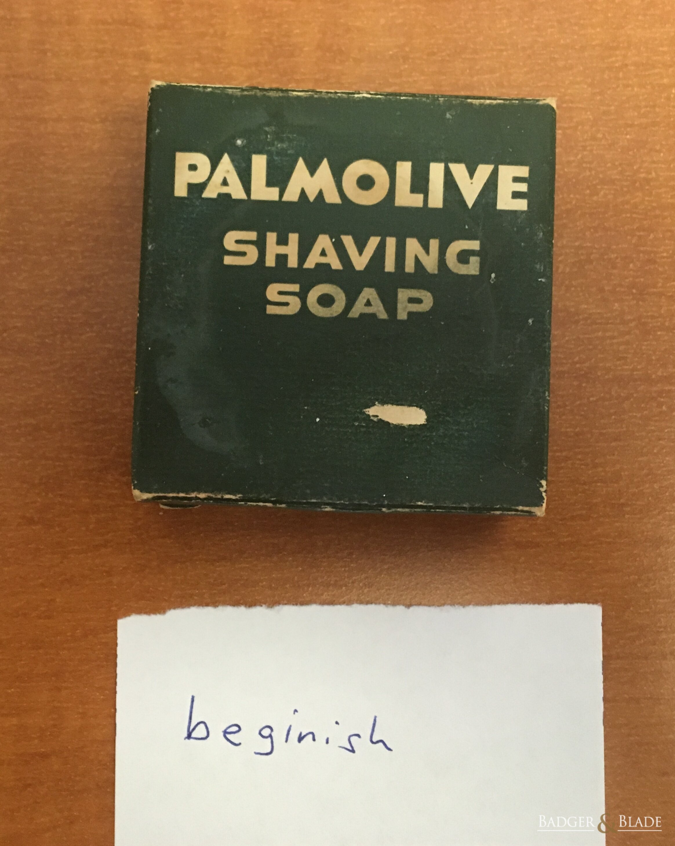 Vintage Palmolive Soap