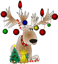 x-mas reindeer picture